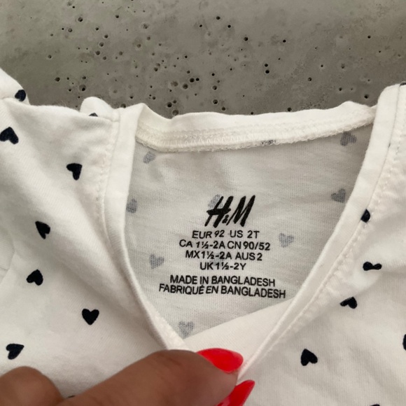H&M Kids Matching Sets - Black, White, Pink, Yellow - Picture 3 of 6